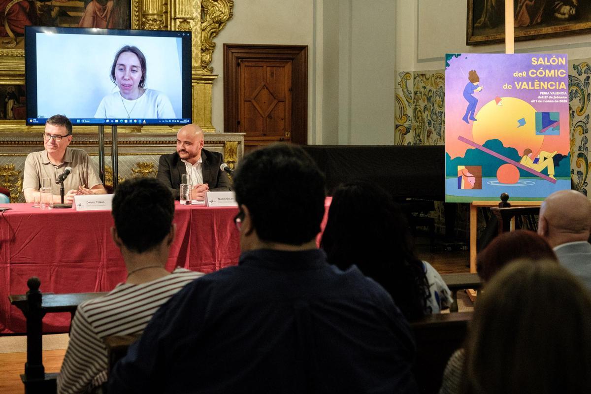 Presentación del cartel en La Nau