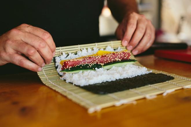 Makisu, esterilla Sushi