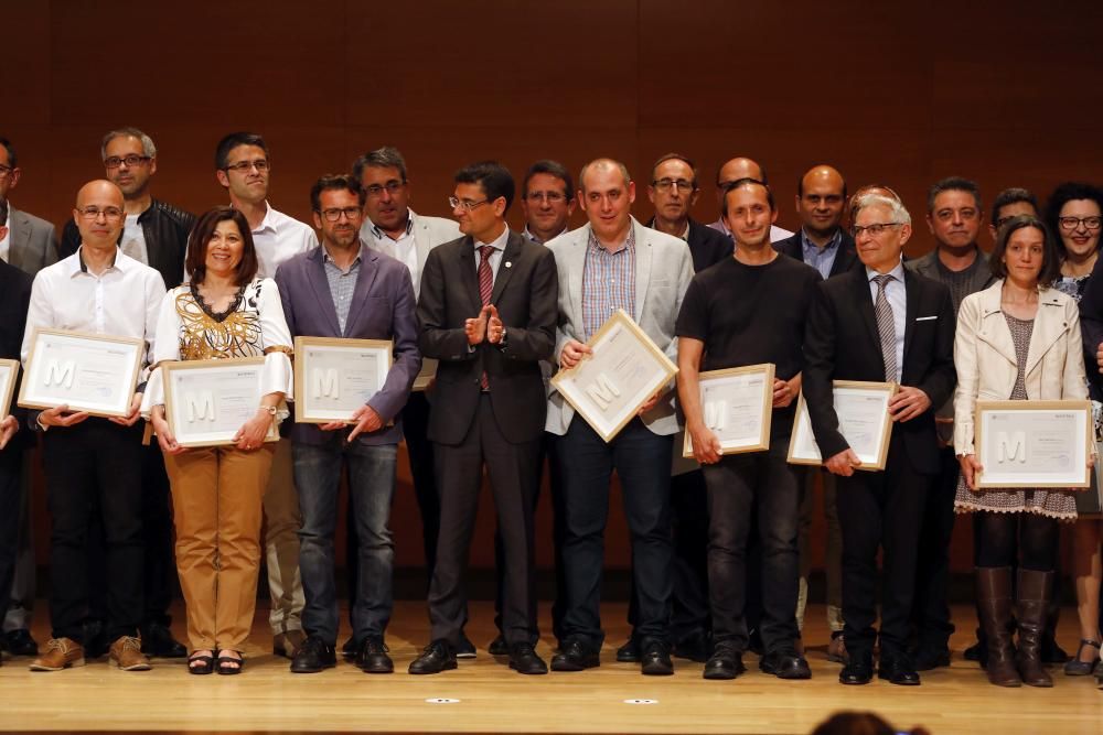 Homenaje en la UPV a profesores de Secundaria que dejan huella