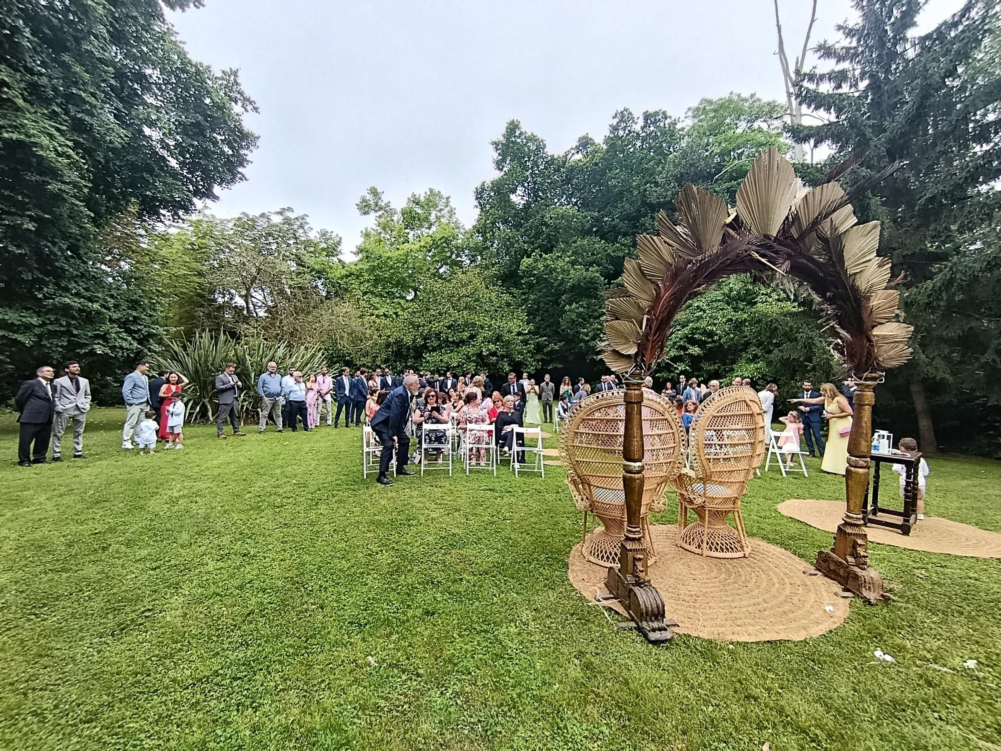 La boda más internacional de Llanera