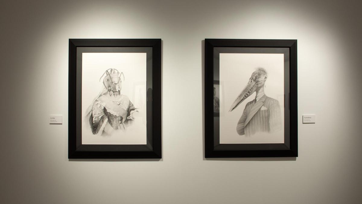 Dos de las obras de la colección ‘Metamorphoseon’.