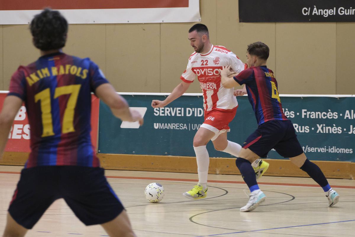 Imatges del Covisa Manresa - Barça Atlètic del Trofeu Les Codines
