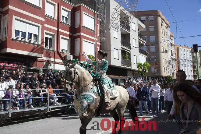 Concurso de caballo a pelo: presentación de caballos en el Hoyo