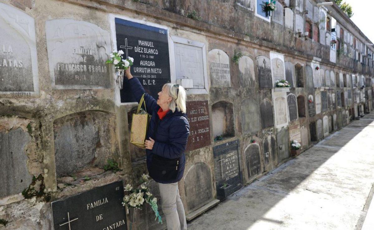 Las visitas a los difuntos se adelantan