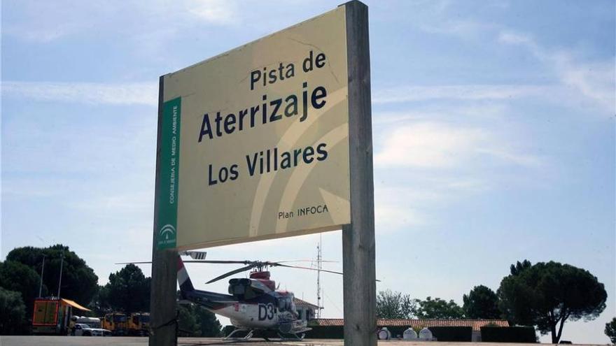 La Junta planea abrir la nueva pista del Infoca en la base militar en un año