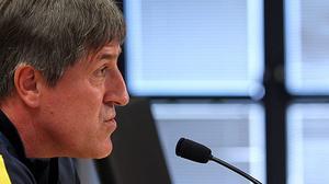 El tècnic blaugrana reconeix que els jugadors han estat tristos un parell de dies.