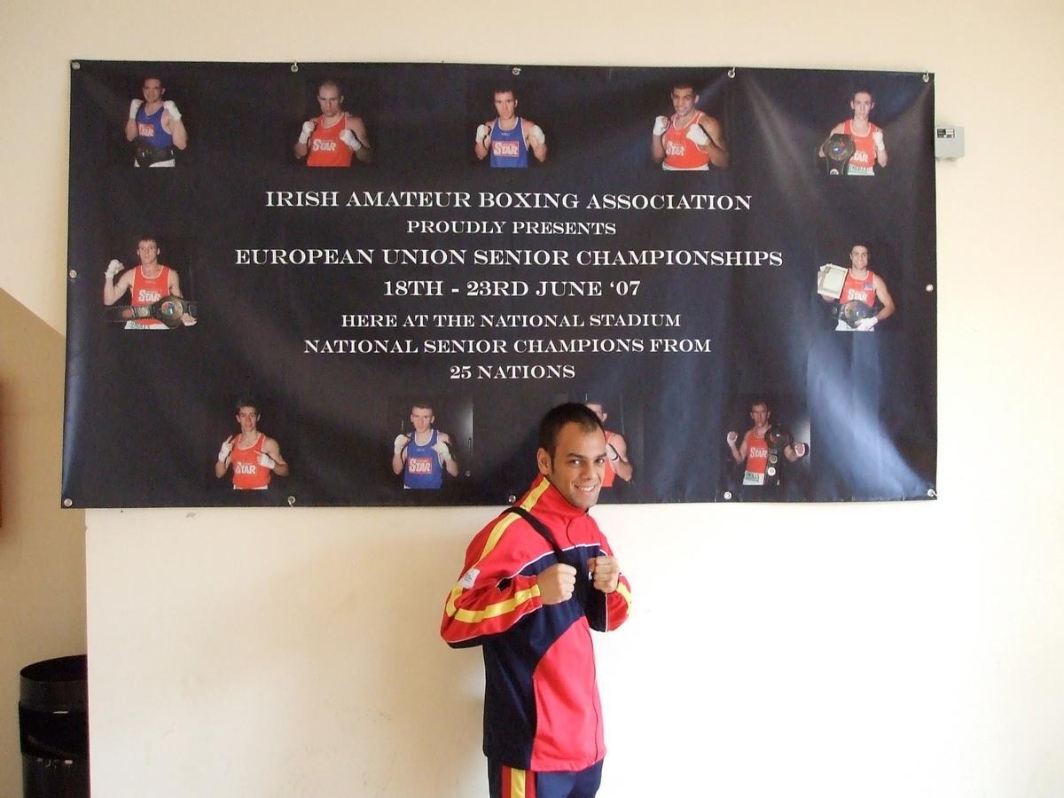 Imagen de archivo de José Juan Padilla en una de las competiciones internacionales que disputó