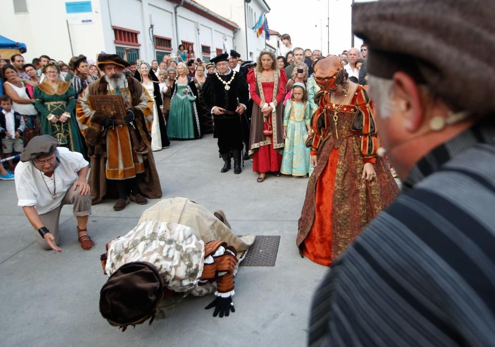 Desembarco de Carlos I en Tazones