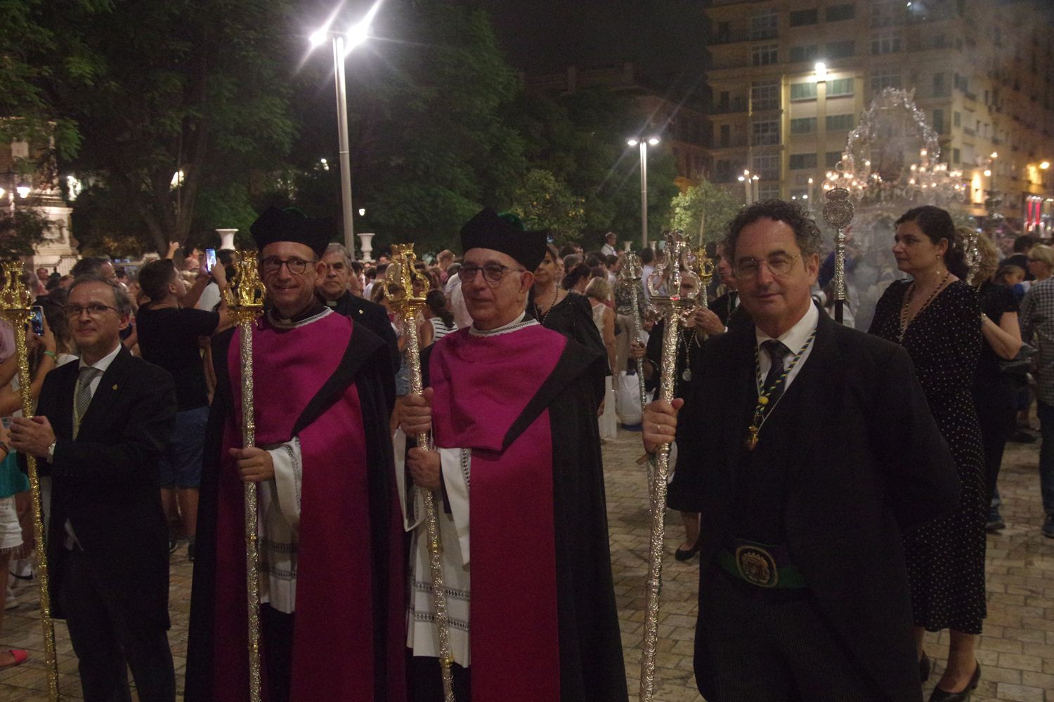 La procesión de la Virgen de la Victoria 2023, en imágenes