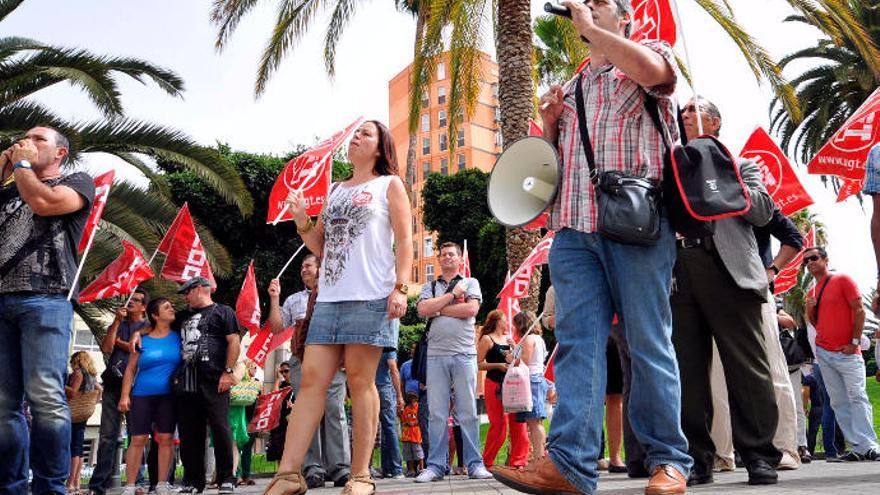 Imagen de archivo de una manifestación sindical.