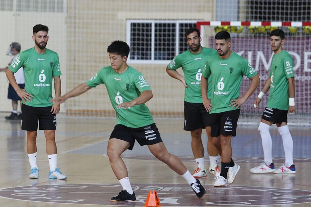 Primer entrenamiento del Córdoba Futsal