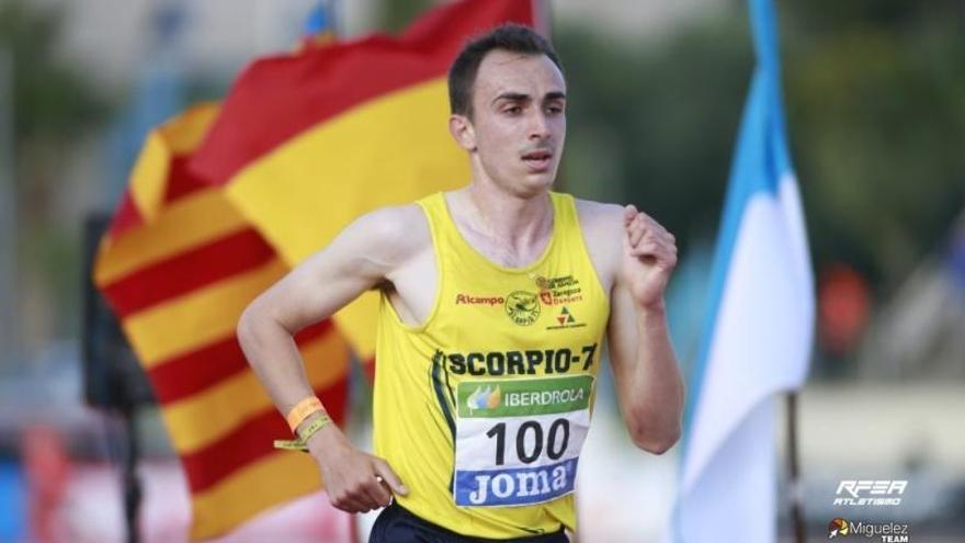 Eduardo Menacho, campeón de España sub-23 de 10.000