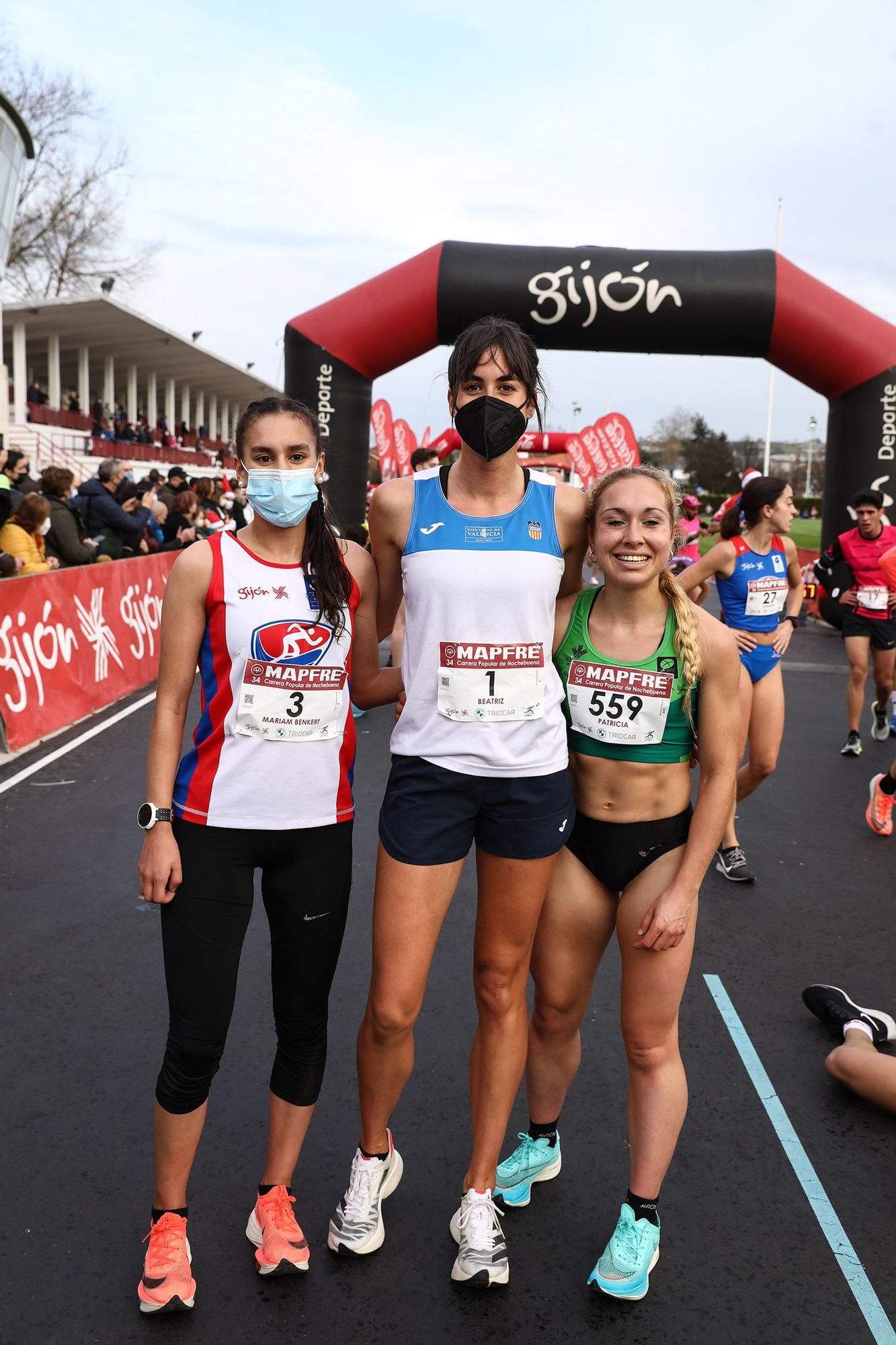 La carrera Popular de Nochebuena de Gijón