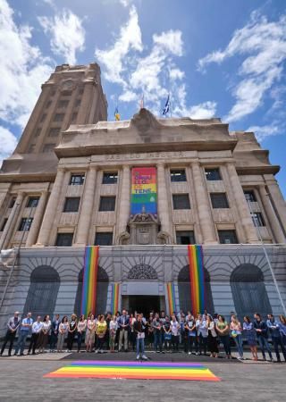 Actos por el Día del Orgullo LGTBI en el Cabildo de Tenerife