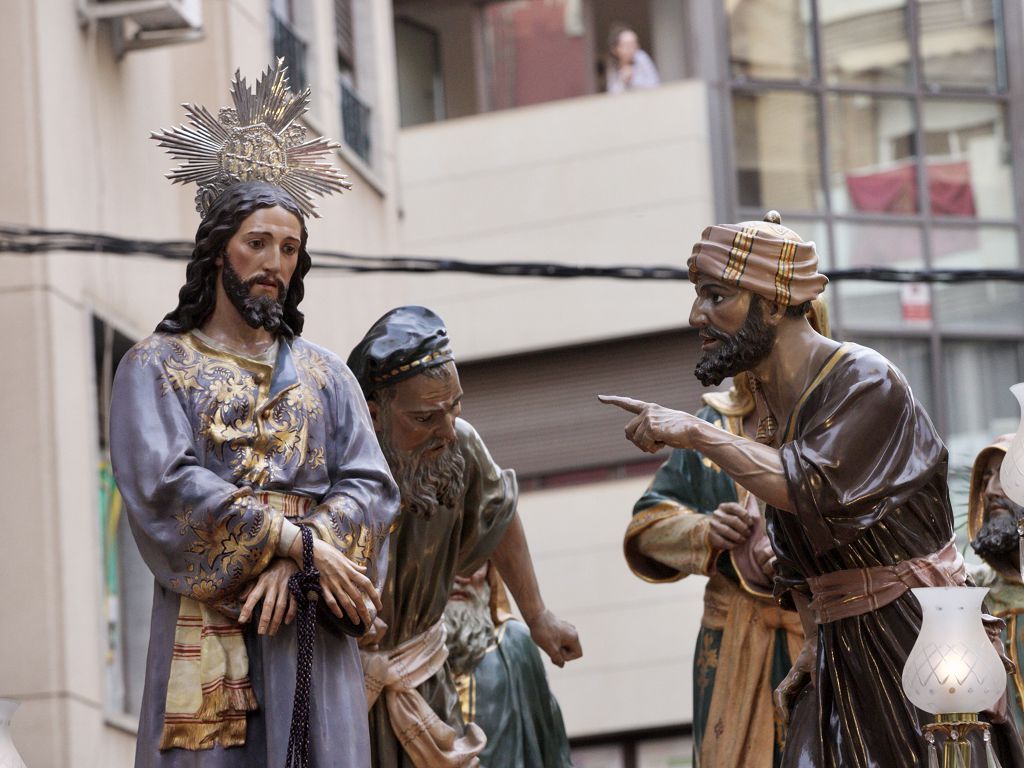 Semana Santa en Murcia: todas las imágenes de la procesión del Cristo del Perdón en Murcia