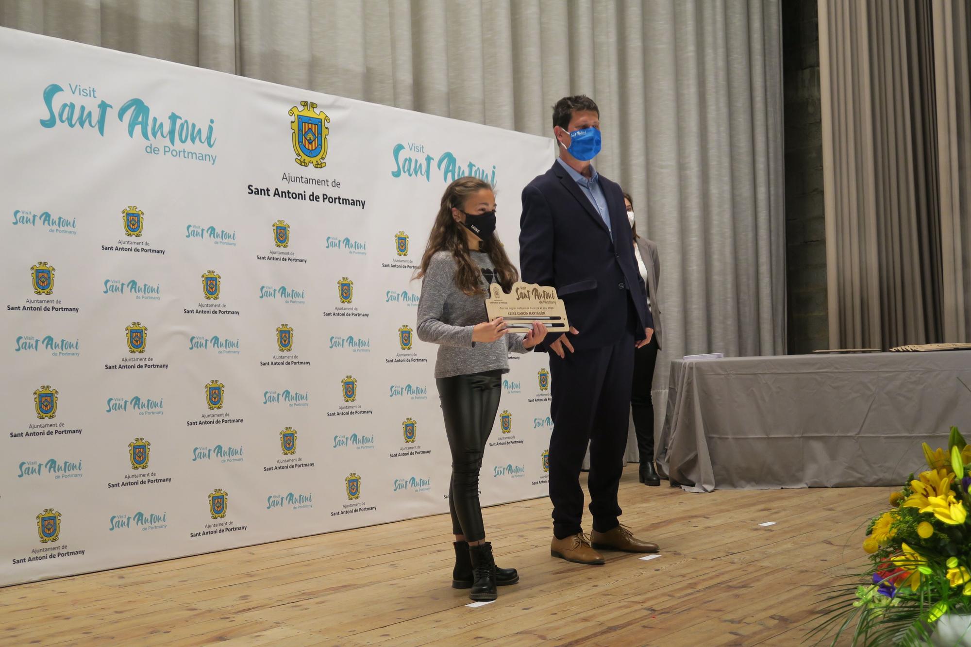 Sant Antoni premia a los mejores deportistas del municipio (2021)