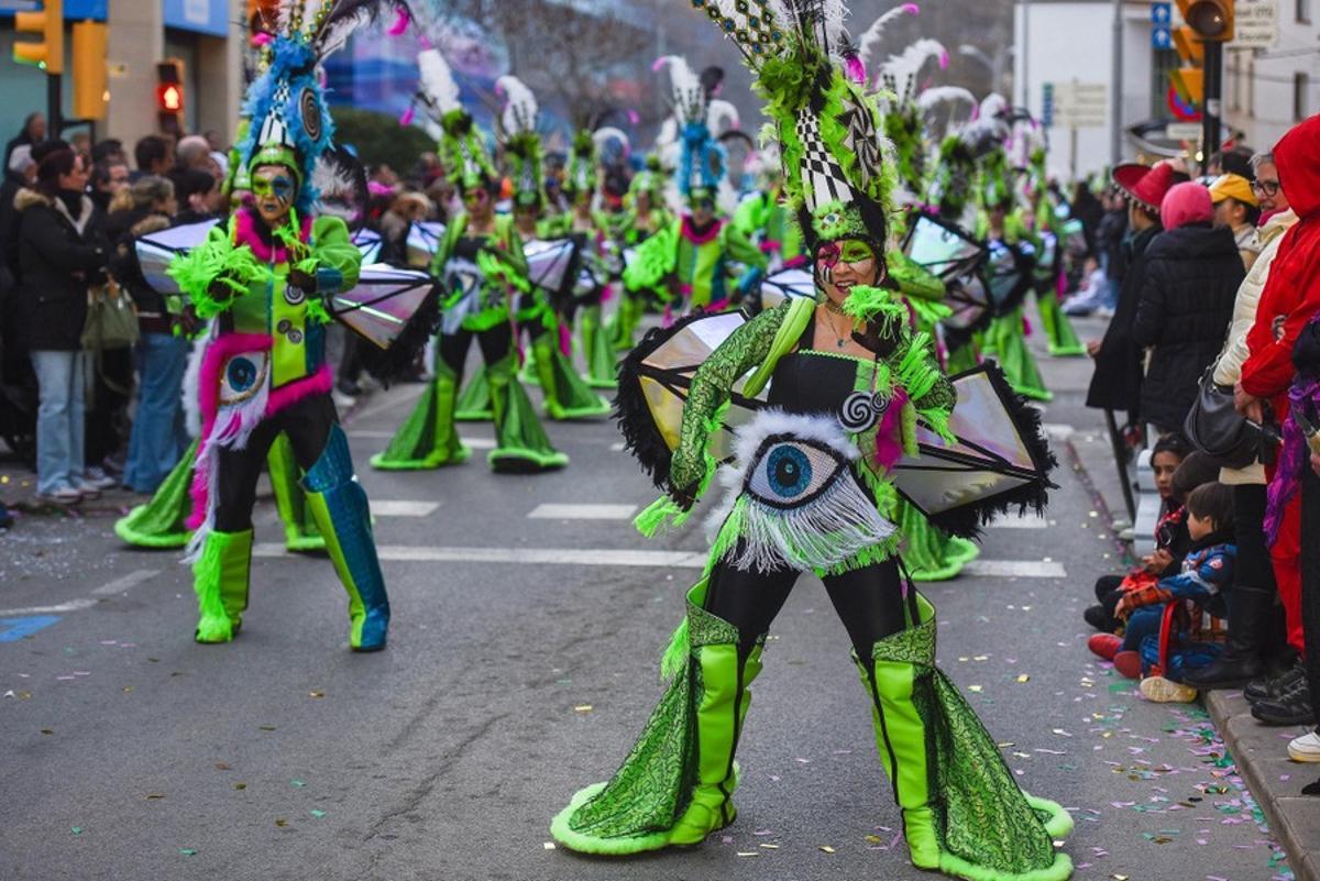 La rua de carnaval l'any passat.