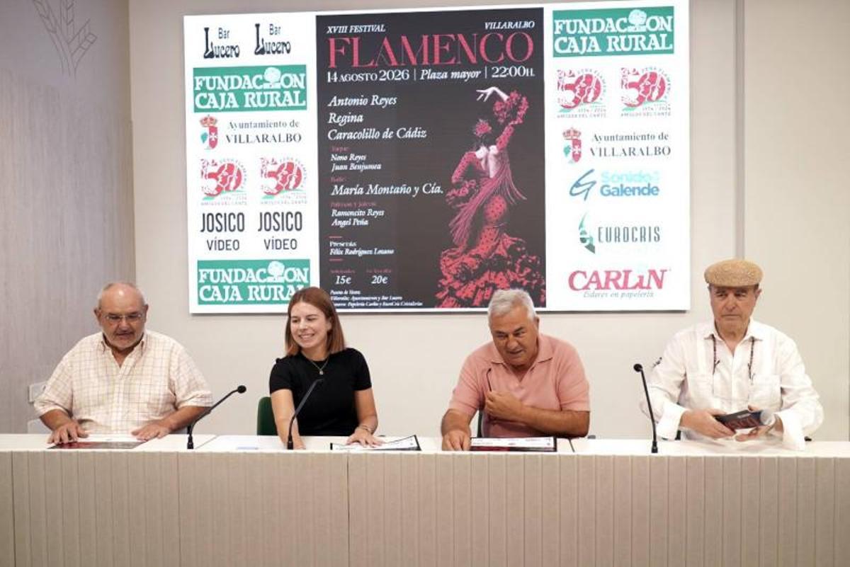 Acto de presentación del Festival Flamenco