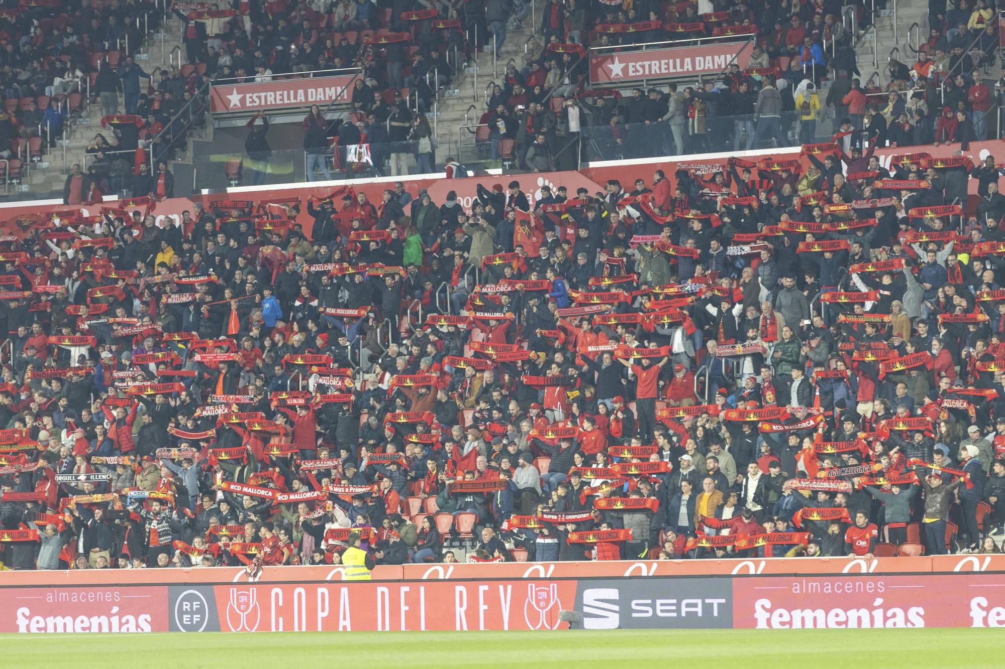 RCD Mallorca-Real Sociedad: Las mejores fotos de la semifinal de la Copa del Rey en Son Moix