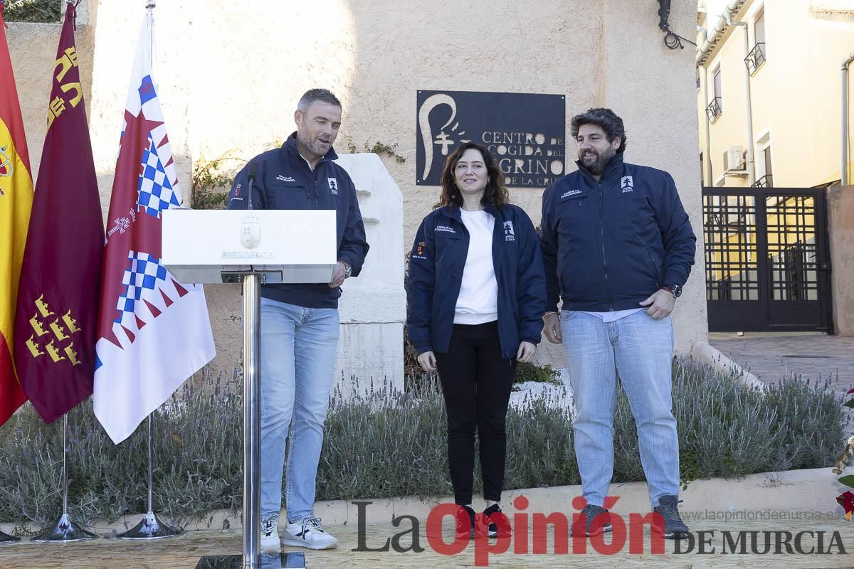 Así ha sido la visita de Isabel Díaz Ayuso a Caravaca de la Cruz