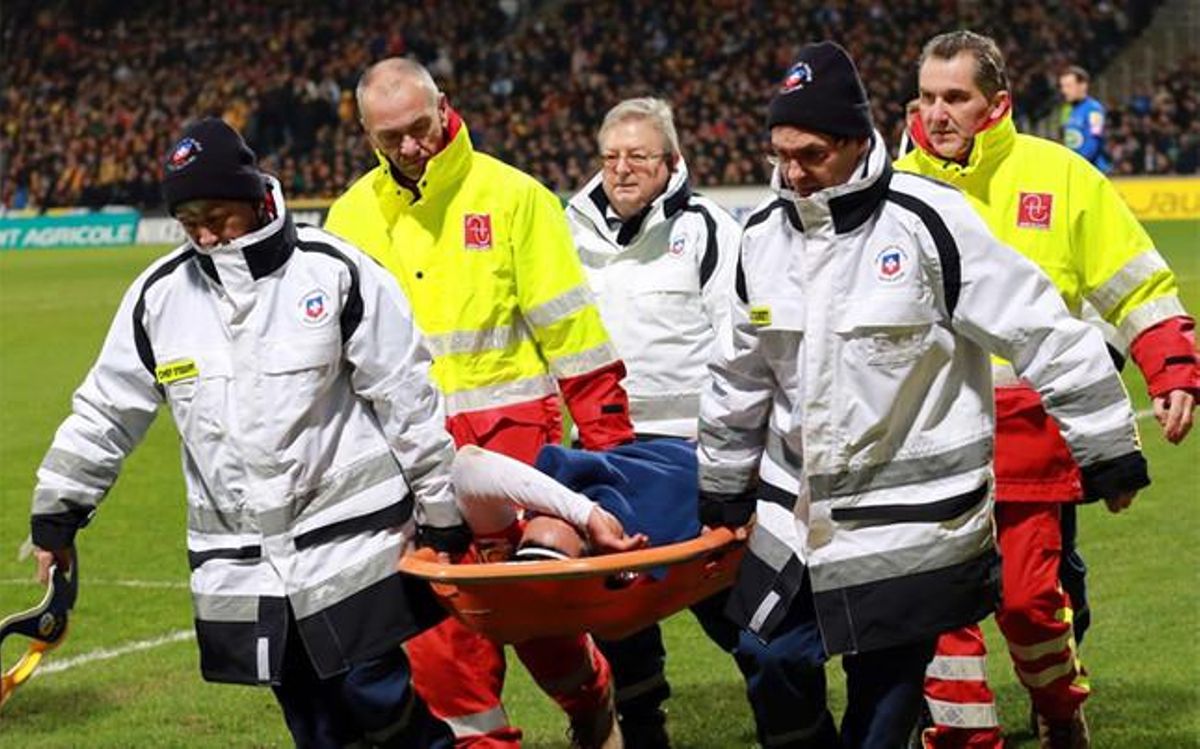 Falcao, lesionado del ligamento cruzado anterior