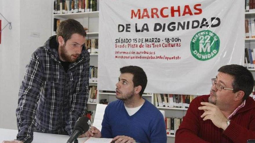 La Marcha de la dignidad reunirá en Córdoba a unas 500 personas