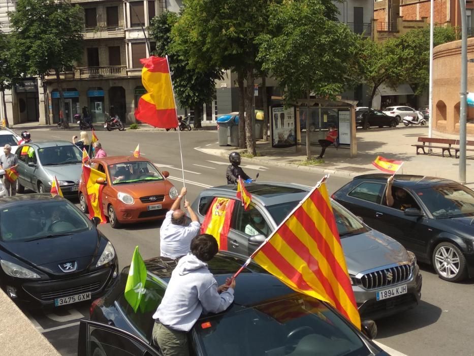 Manifestació en cotxe de Vox