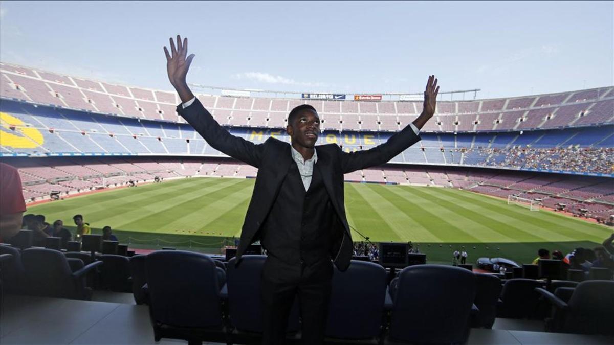 Dembélé intenta matar las muchas horas aburridas en el hotel disfrutando de sus hobbis