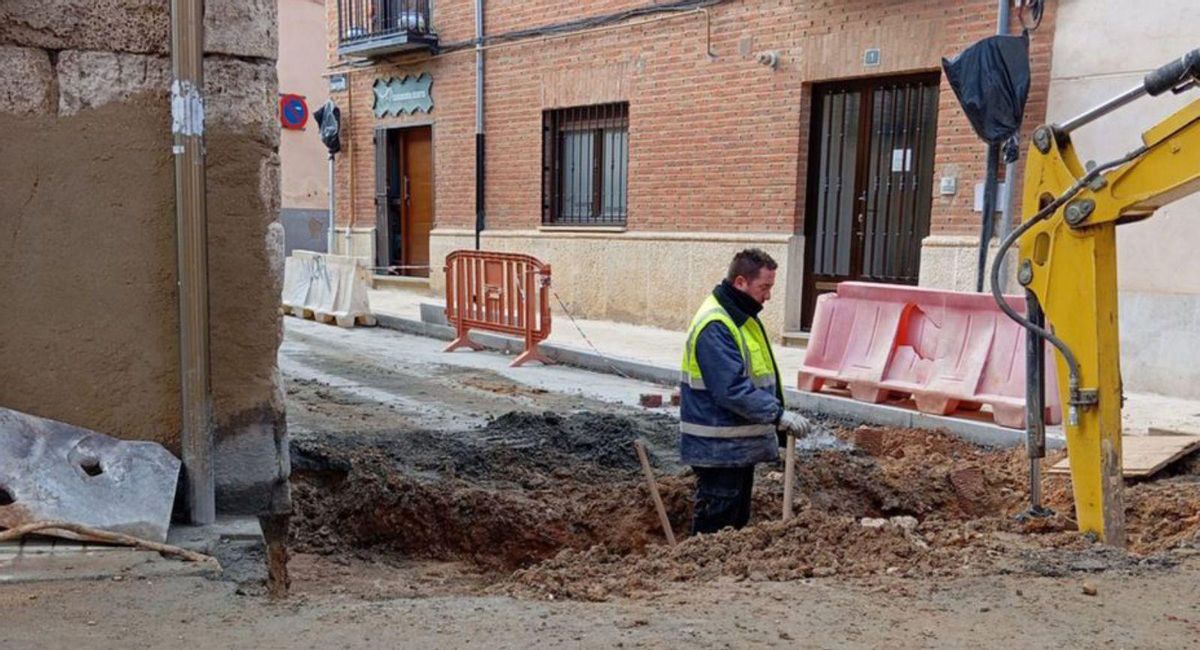 Estado actual de la calle Puerta de Pozoantiguo. | I.A.