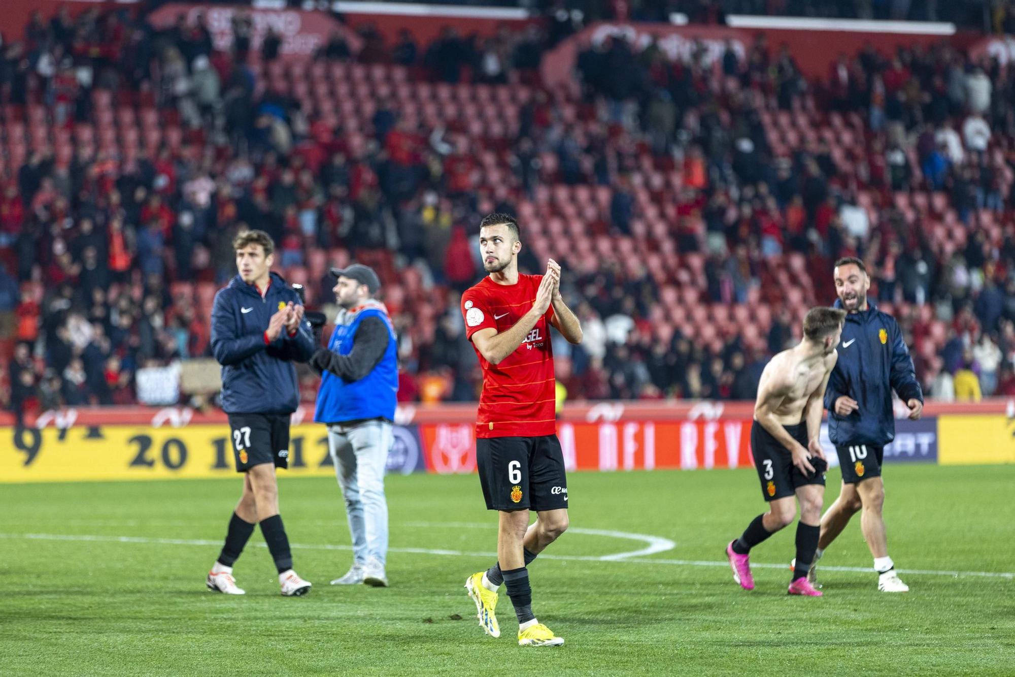 RCD Mallorca-Girona: Las mejores fotos de la victoria (3-1) del Mallorca en la eliminatoria de Copa del Rey