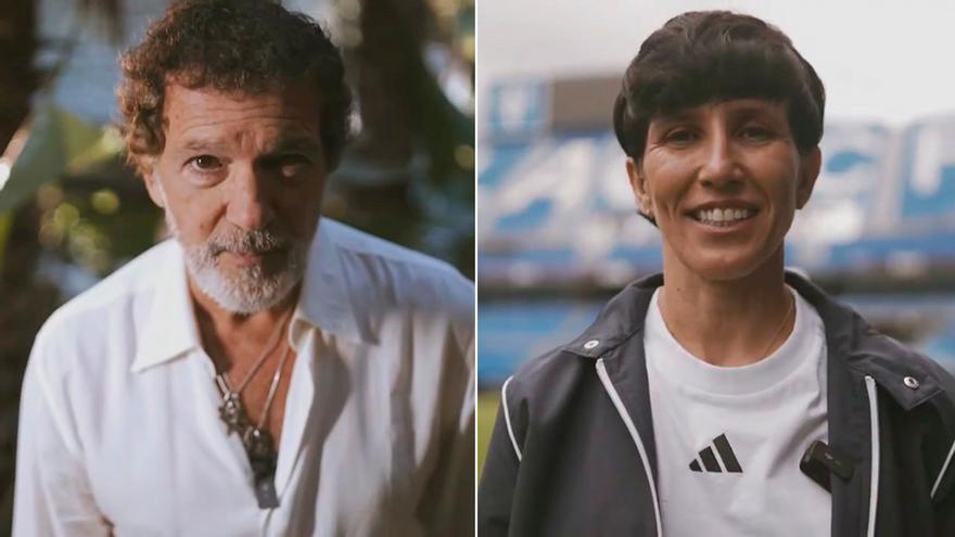 Antonio Banderas anuncia, desde Málaga, junto a Sonia Bermúdez, la lista de jugadoras convocadas para las semifinales de la Liga de Naciones contra Suecia