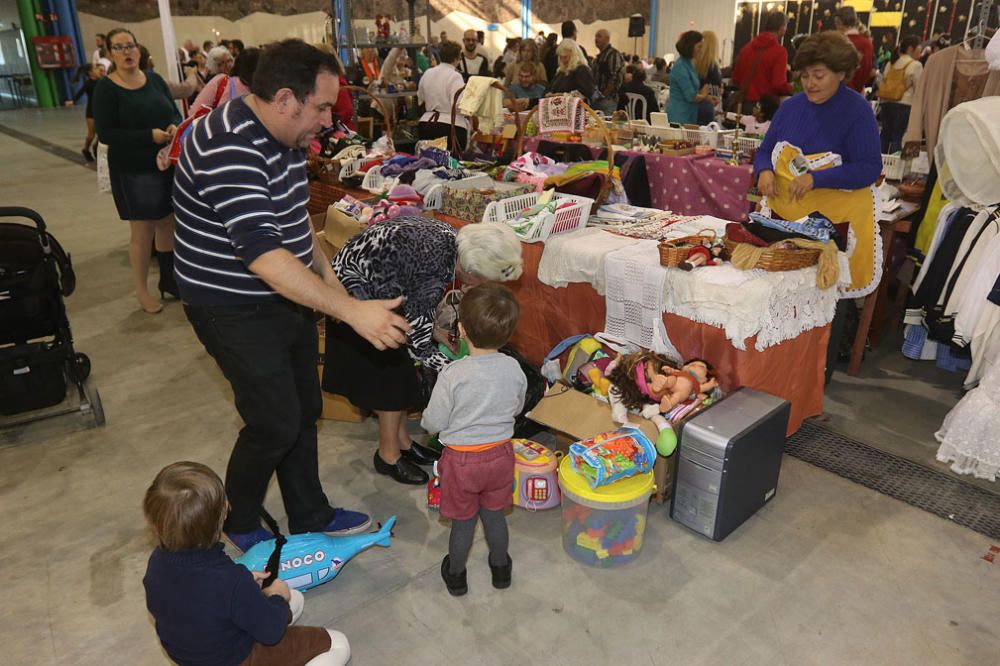 La cita solidaria celebra su rastrillo durante el puente de diciembre, con horario de 11 a 21 horas, de jueves a domingo