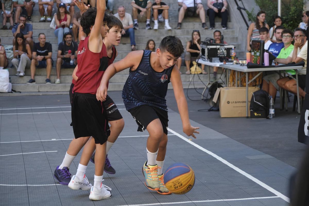 Imatges del 3x3 de la Festa Major de Manresa