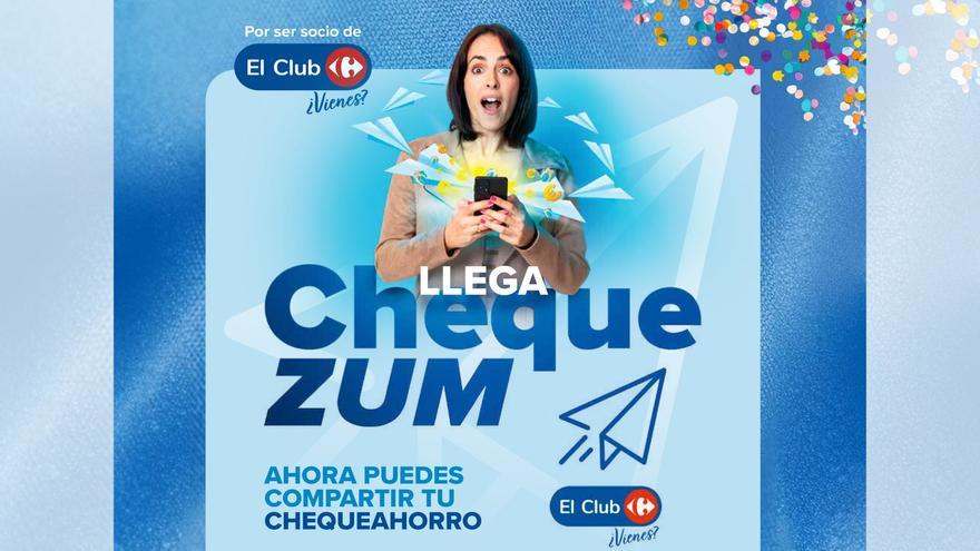 Carrefour apuesta por &#039;ChequeZum&#039; para ayudar al ahorro de los hogares en España