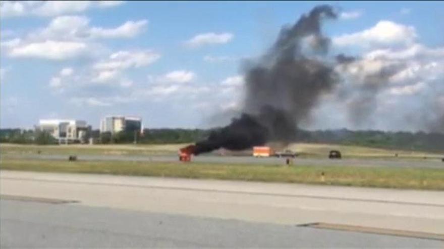 Muere un piloto de un biplano en una exhibición aérea en Atlanta