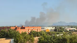 Sofocan un conato de incendio en Almussafes