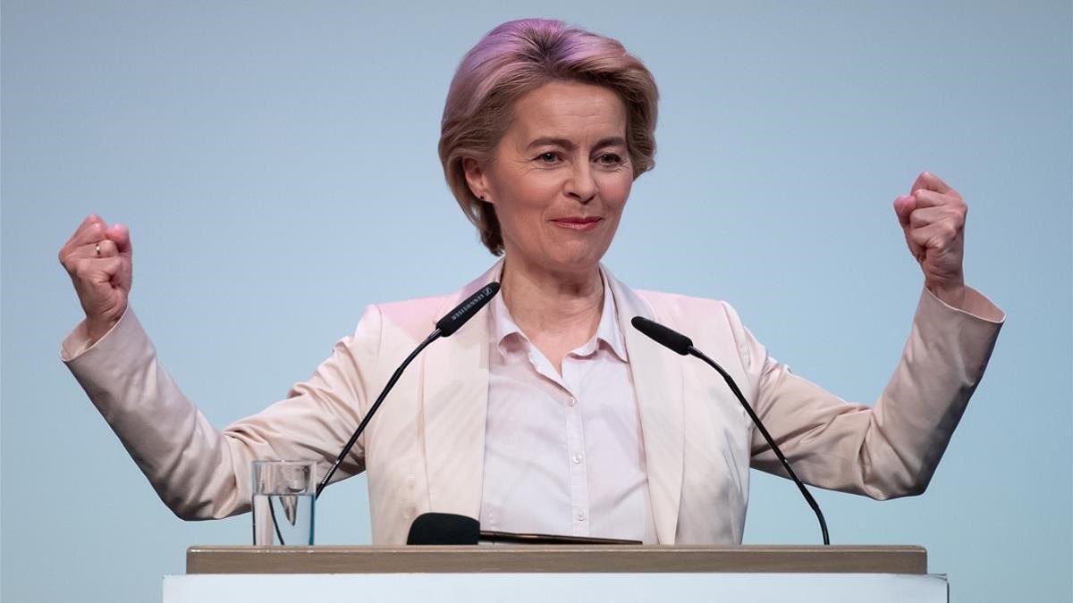 La presidenta de la Comisión Europea, Ursula von der Leyen.