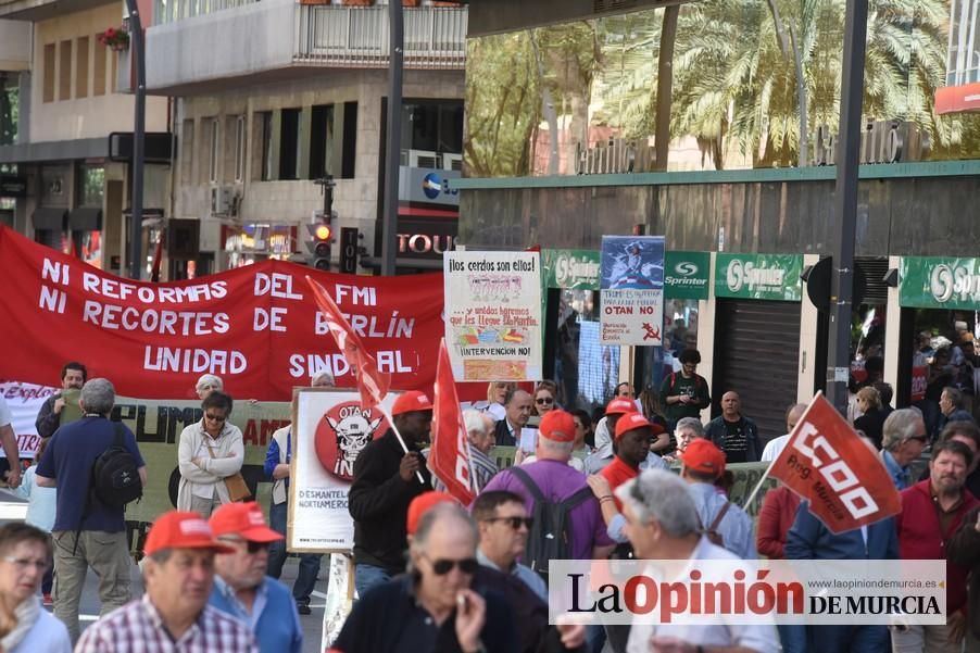 Primero de mayo en Murcia