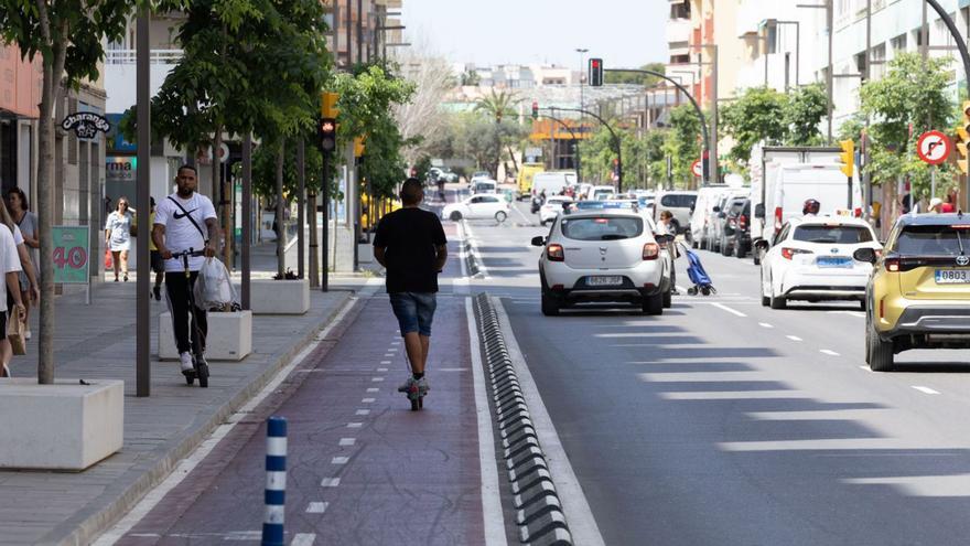 Isidor Macabich, un carril bici a medio gas en Ibiza