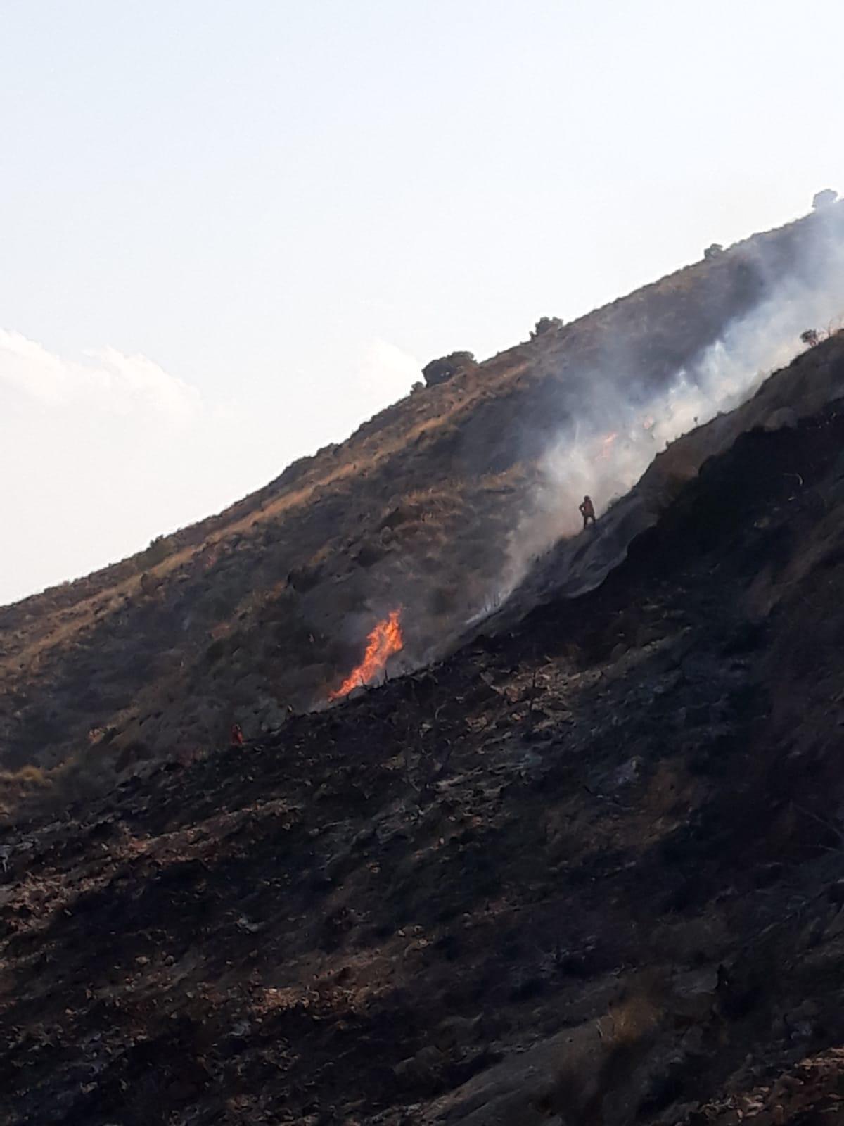 Un panorama desolador tras el incendio.