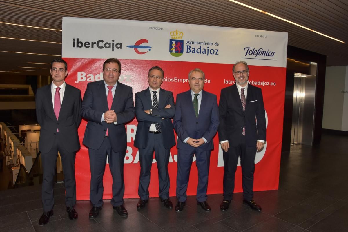 La gala de los premios Empresario de Badajoz 2018 en imágenes