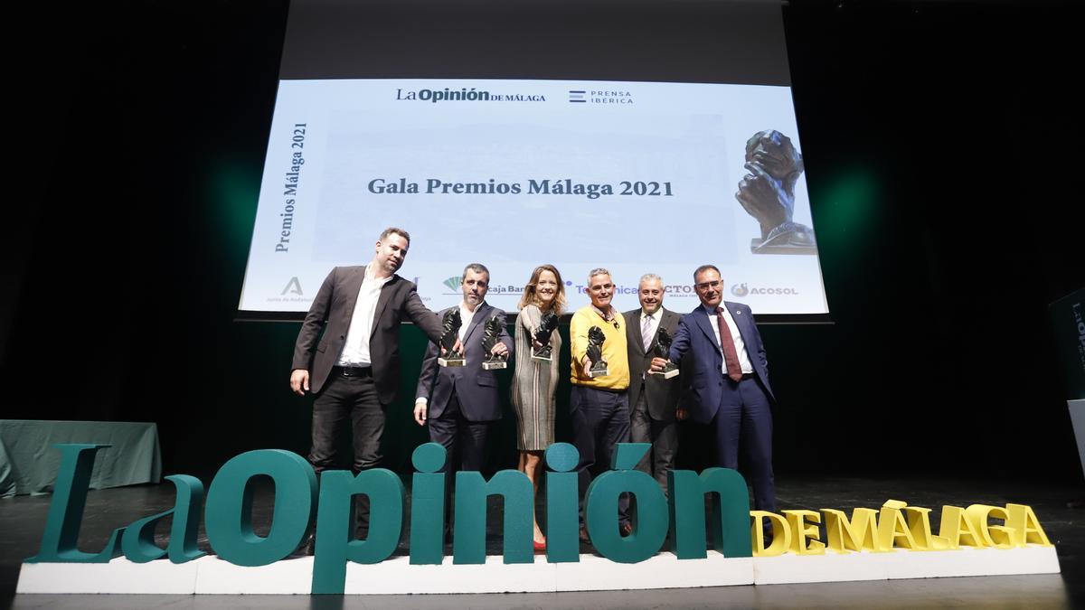 Gala de entrega de los Premios Málaga 2021 de La Opinión