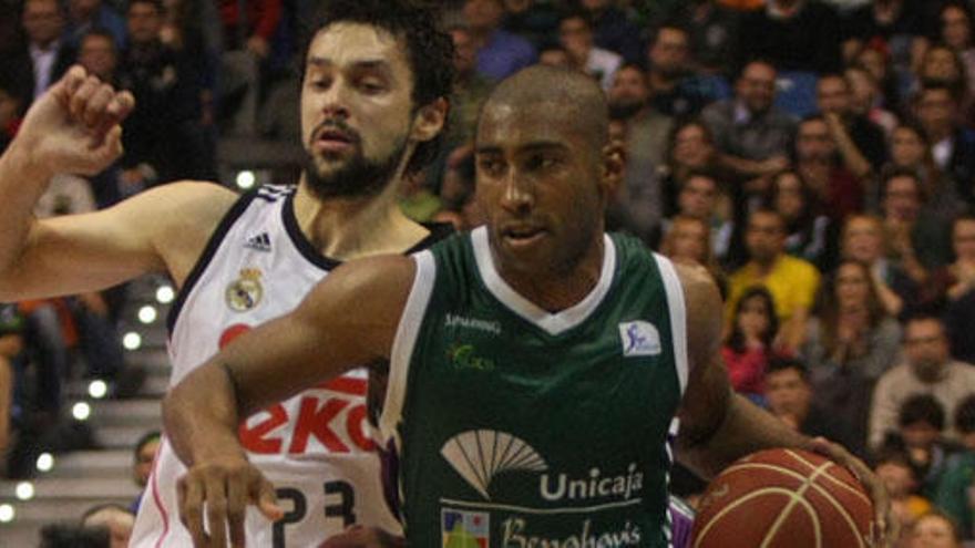 Jayson Granger y Sergio Llull, en el partido de la primera vuelta.