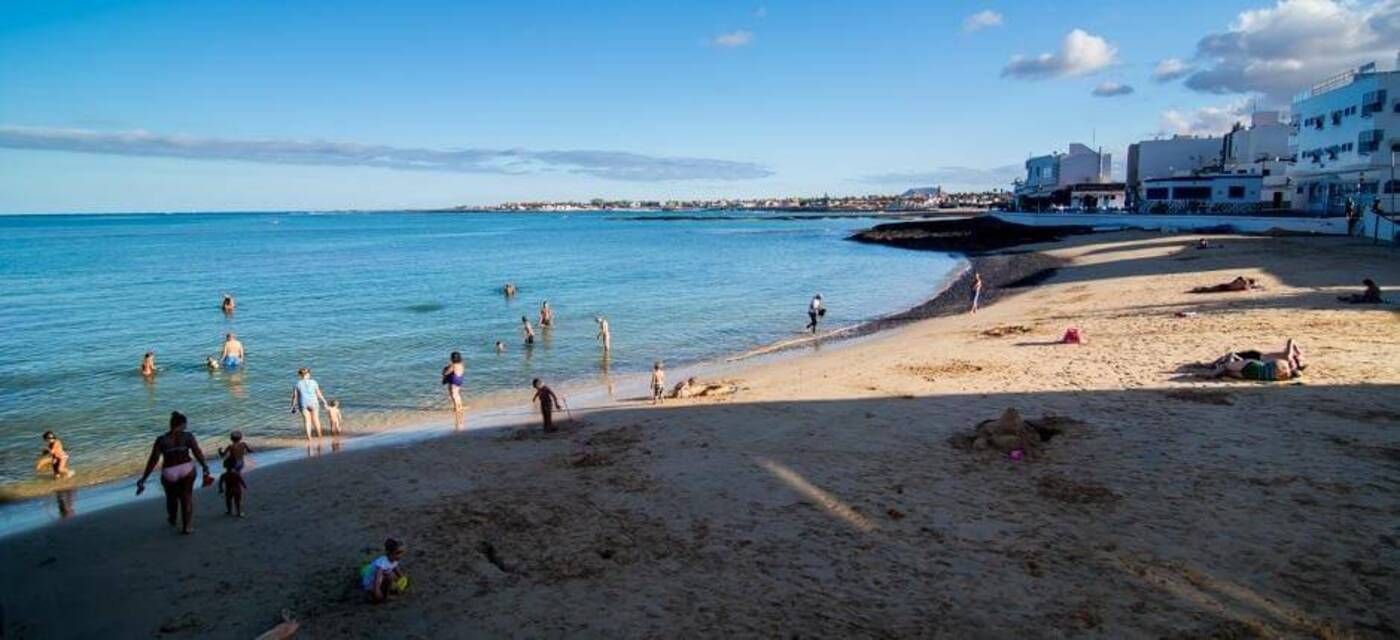 Playa de Corralejo Viejo, en La Oliva (Fuerteventura).