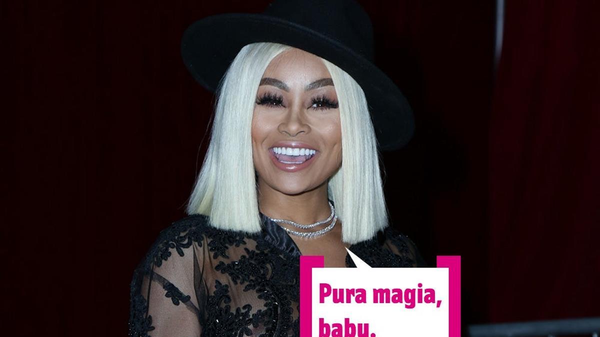 'Piercings' en las mejillas, el truco de ¿belleza? de Blac Chyna