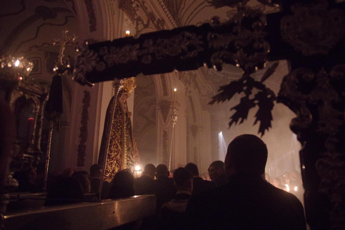 Traslado claustral de Jesús de la Pasión y la Virgen del Amor Doloroso, el Jueves de Pasión 2024