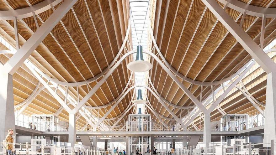 La Estación Central de València tendrá una gran marquesina y luz natural en todos sus niveles