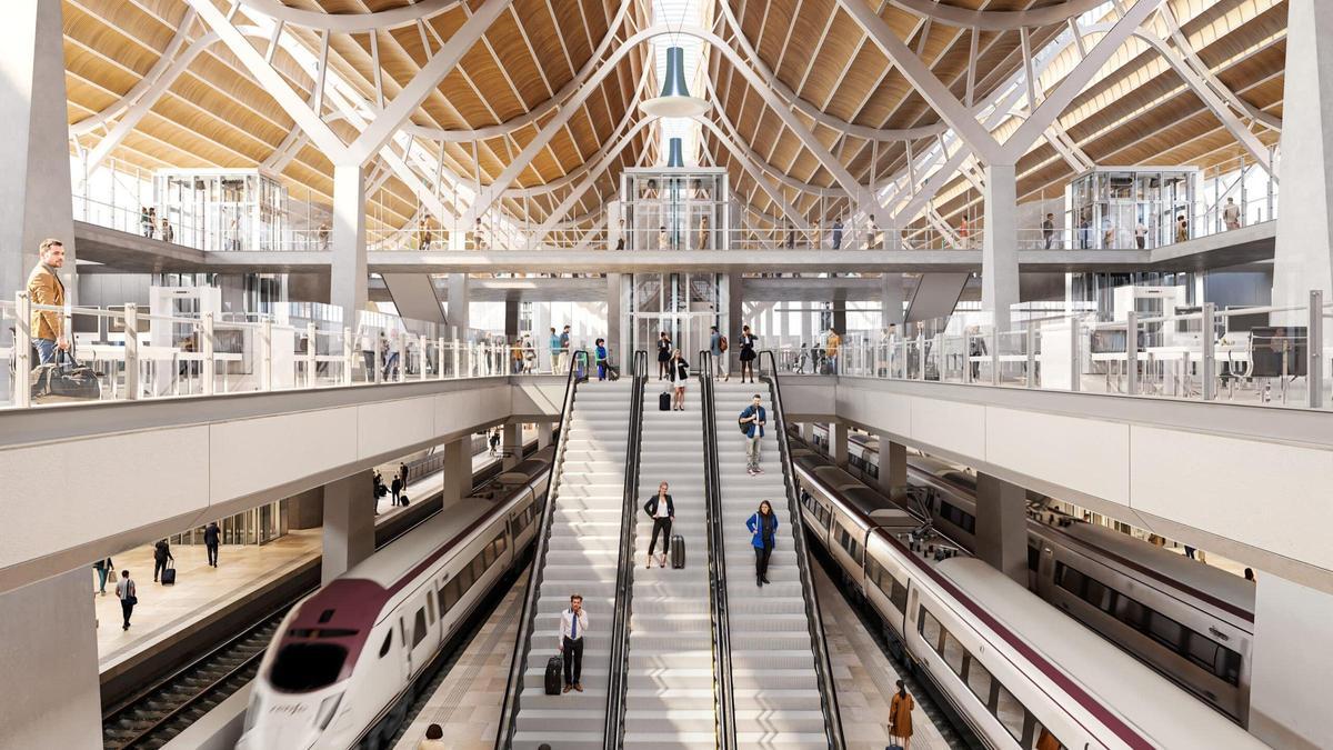 Así será la futura Estación Central de València