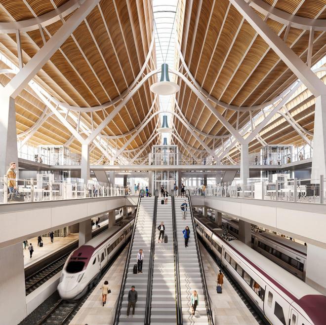 Así será la futura Estación Central de València