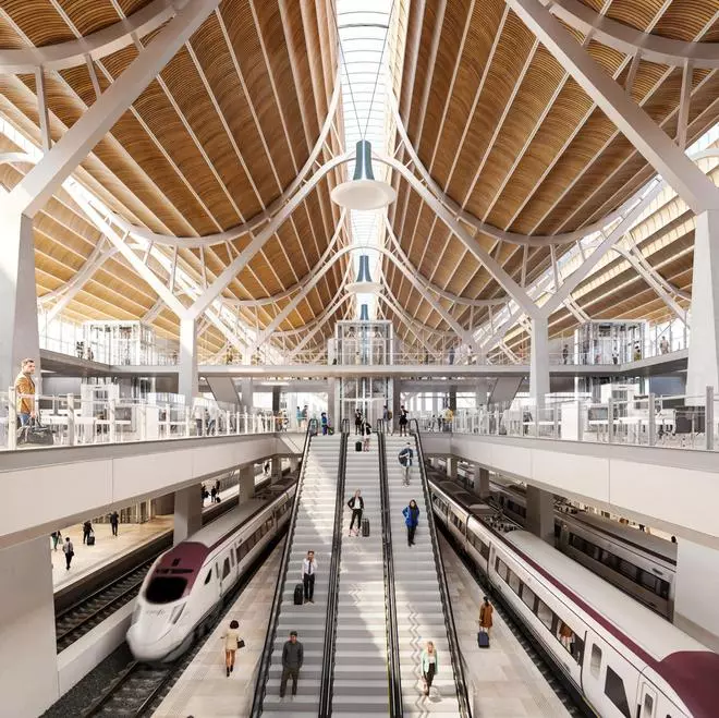 Así será la futura Estación Central de València